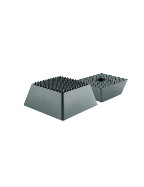 Rubberblokken maha / universeel gebruik